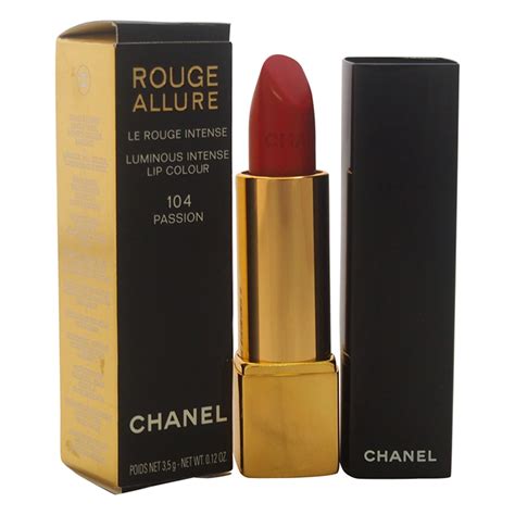 chanel 104 passion|ROUGE ALLURE Luminous intense lip colour 104.